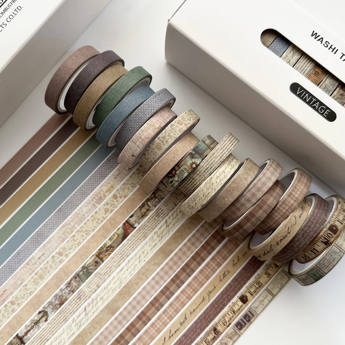 20 rollen retro combinatie plakband decoratieve tape DIY fotoalbum tape materiaal decoratieve tape