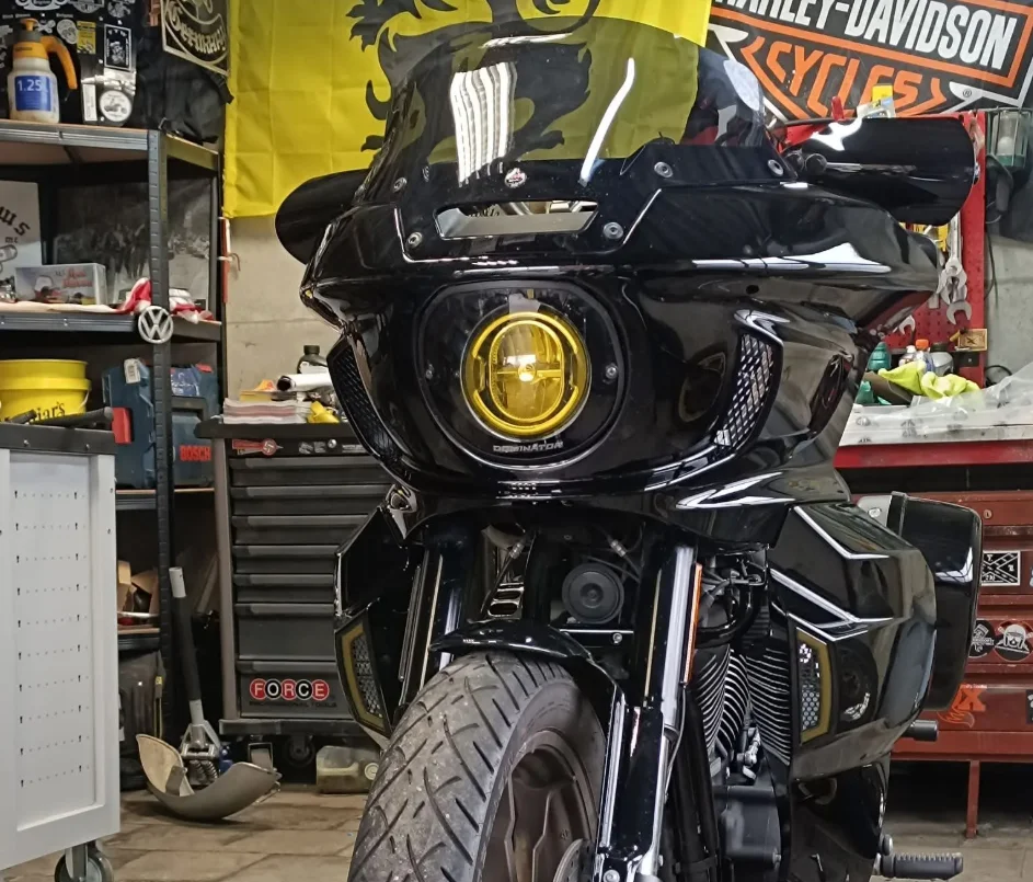 Защита руля мотоцикла подходит для Harley Softail Low Rider ST 117 FXLRST Deluxe FLDE Street Bob 18-3 лет, 100% карбон