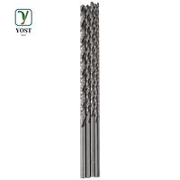 YOST-5PCS Extra Long High-Speed Steel Drill Bit Sets Straight Shank Twist Drill Bit Tool 2-5Mm For Wood