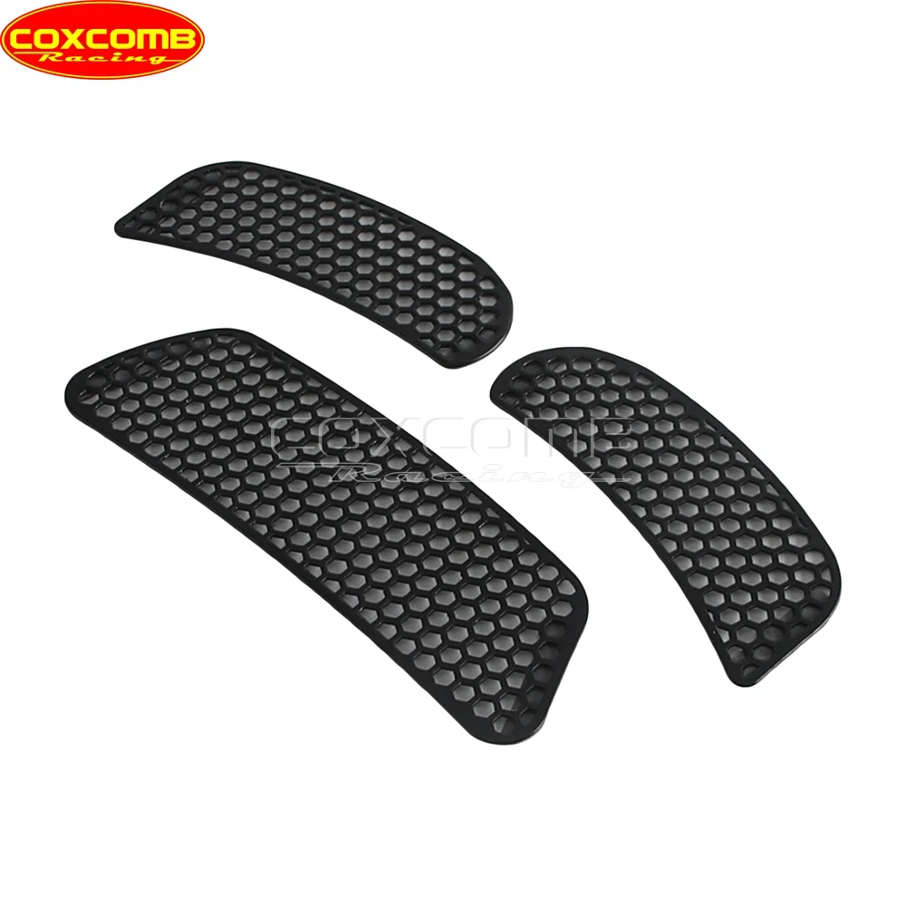 Motorbike Fairing Side Vent Screen Grill Cover For Harley Softail Low Rider ST FXLRST 2022 23 24 2025 Batwing Accent Mesh Screen view 5