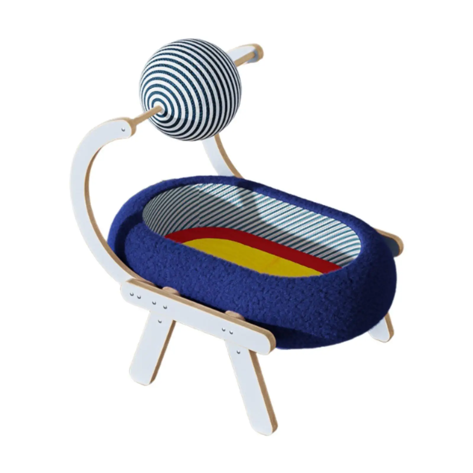 

Сизалевая кровать для кошек, когтеточка для кошек, миска, товары для домашних животных, интерактивная игрушка для котят, деревянная стойка с шариком, когтеточка для кошек для упражнений