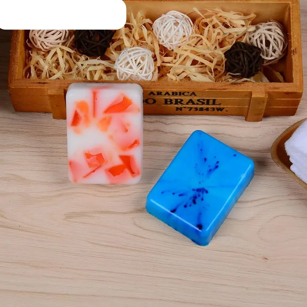 6/8 Holes Large Square Shape Silicone Soap Molds DIY Kitchen Tools Handmade Soap Making Craft Forms Moulds Tray