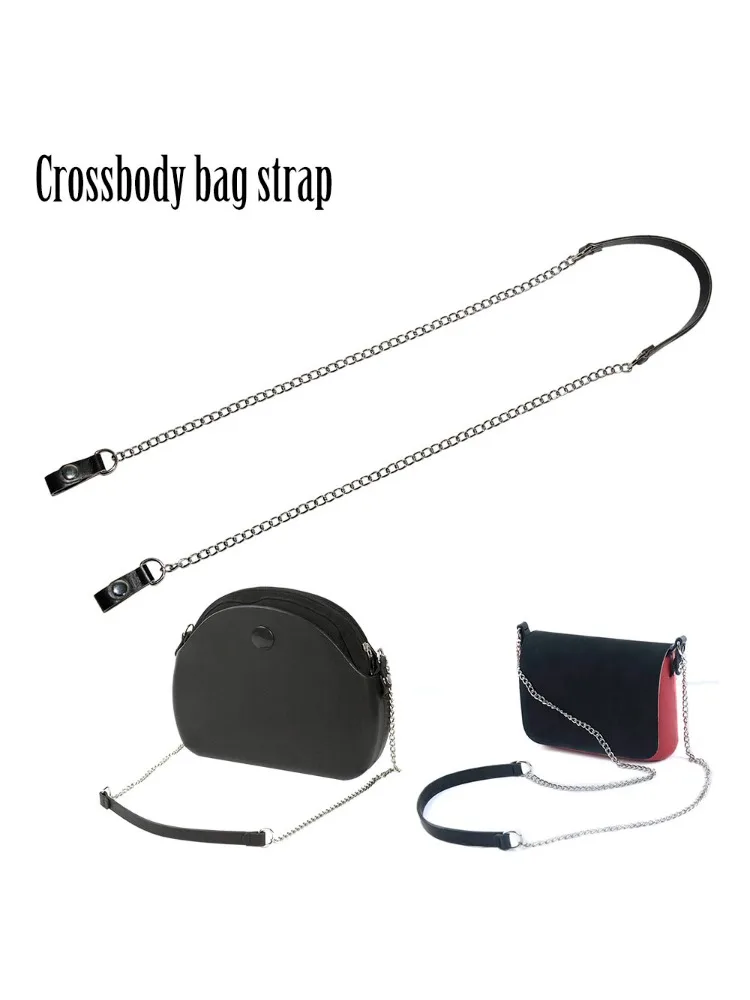 TANQU New Colorful Long Shoulder Bag Chain with Faux Leather Strap Clip Closure for OPocket Obag O Bag