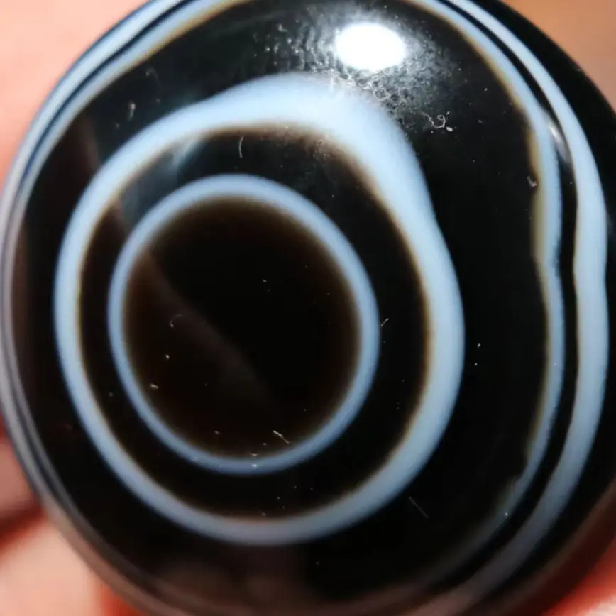 

CONGXINZAICHUFA # # 1005009979567043 Тибетский натуральный верх, старый агат, козья глаз, форма монеты с небесными глазами, бусина дзи