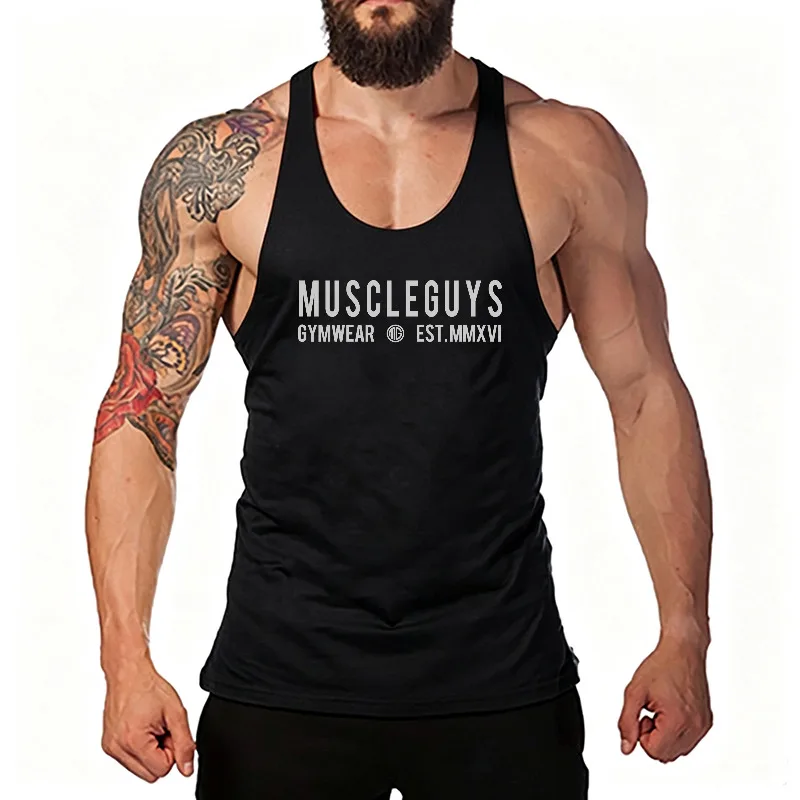 Breathable Quick-drying Running Vests Men's Sleeveless Fitness Vest Gym Training Fitness Jogging Outdoor Sports Performance