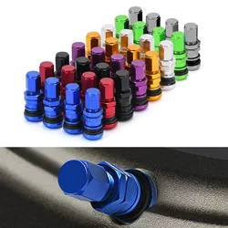 Genuine Racing Valve Stem Cap Wheel Rims Valve Cap 4pcs/Set For Air Tyre Tire of Car and Bicycle