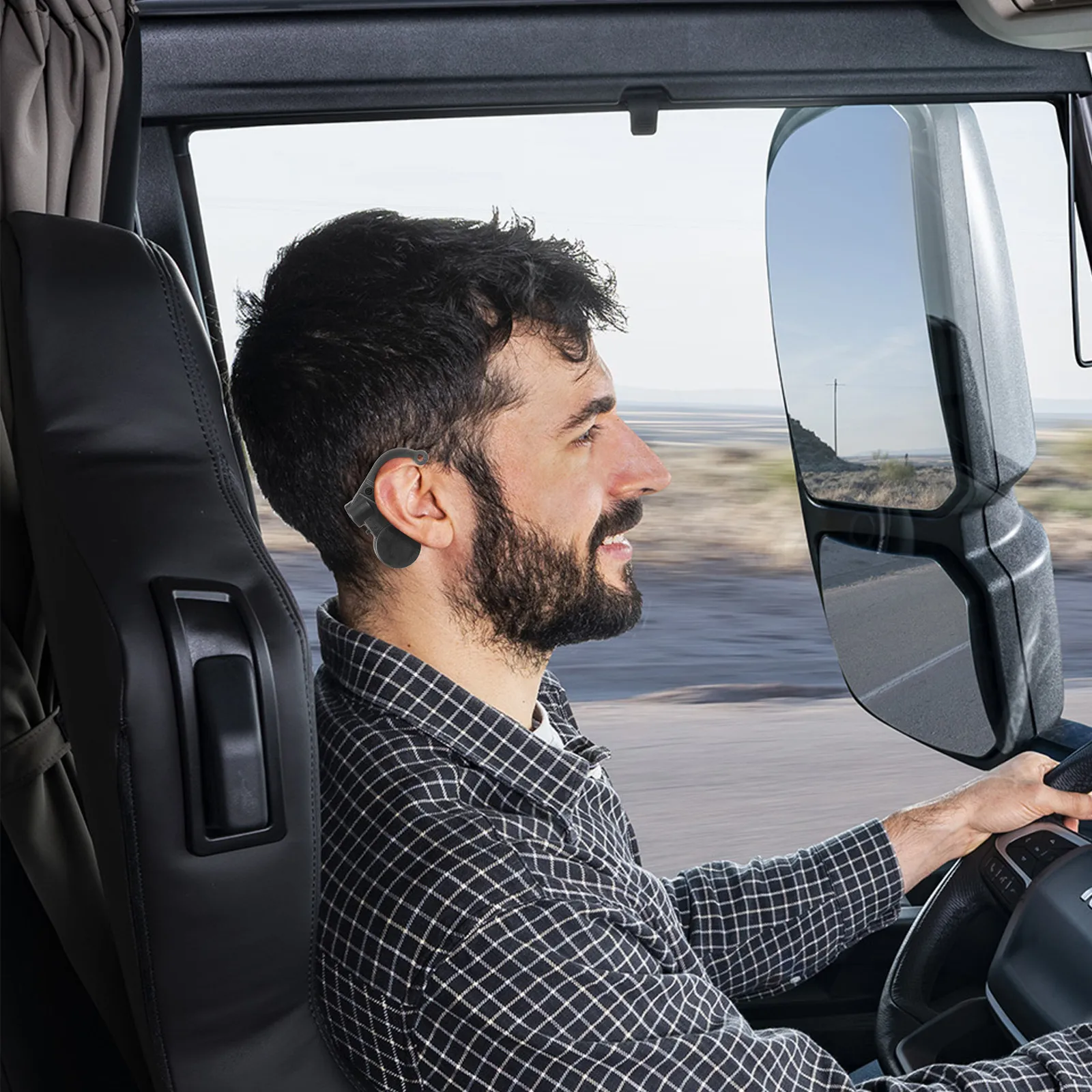 

Sitting Posture Reminder Sleeping Alarm for Driver Students Black Anti-Sleep Driving Alert Long Distance Lorry Truck Drivers