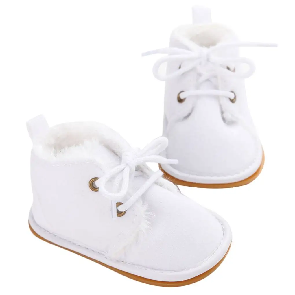 

Winter Infant Shoes Boots Unisex Baby Boys Girls Warm Cotton Anti-Slip First Walkers Crib Shoes