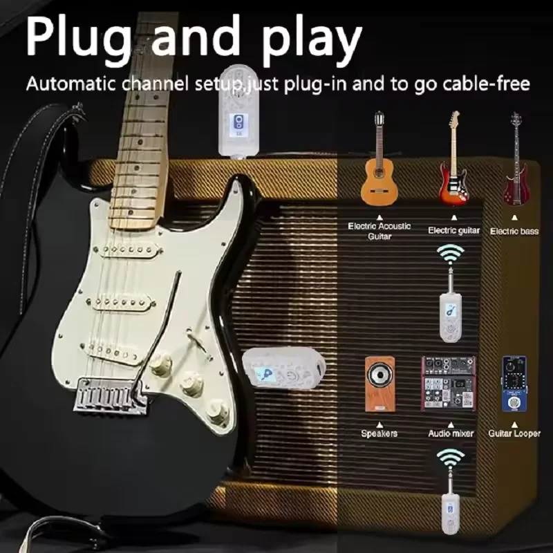 Sistema transmisor y receptor XLR de guitarra inalámbrico Sistema de micrófono inalámbrico profesional para sistemas PA BETA58 E945 mezclador de audio DJ