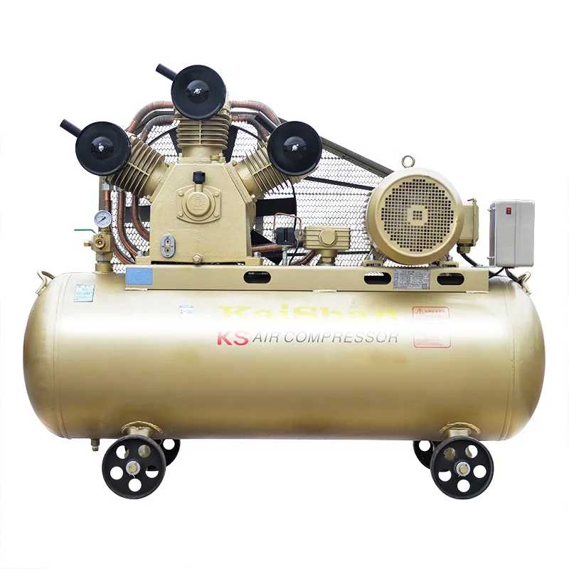 

Kaishan High quality electric portable 7.5kw 10hp air compressor KS100 piston air compressor