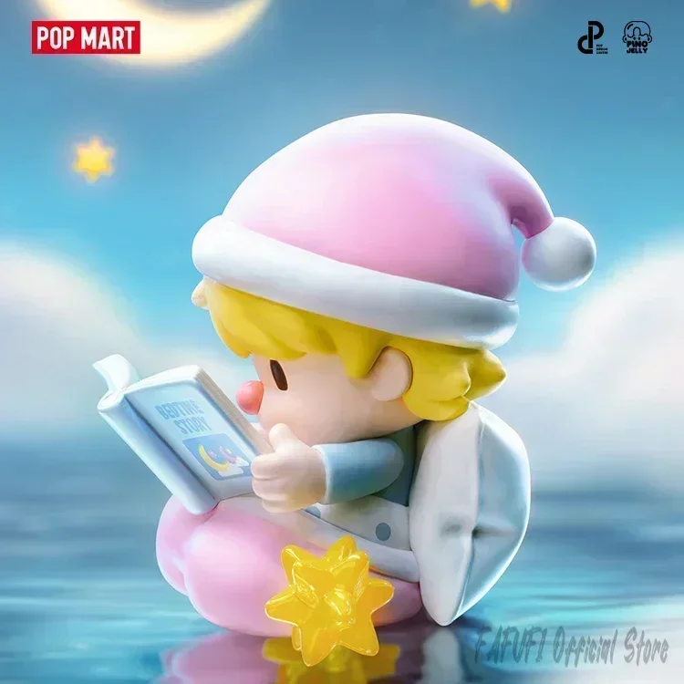 POP MART Sweet Beans Bedtime Stories Figure Series Mystery Box Genuine Blind Box Surprise Mystery Box Cute Anime ActionFigurines