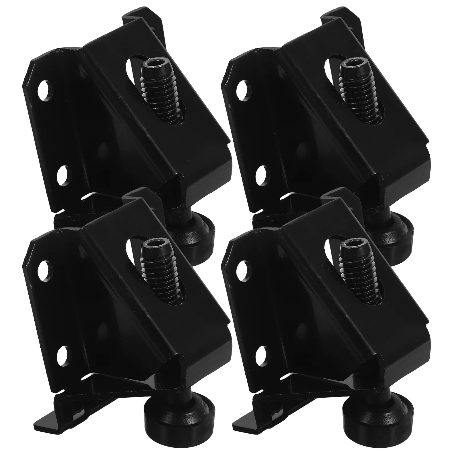 

4Pcs Adjustable Furniture Levelers Heavy Duty Non-Slip Cabinet Support Feet Table Leg Extenders Chair Floor Protector Pads