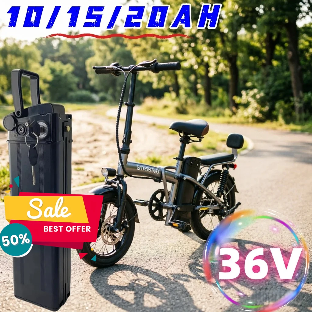 

Silver Fish 36V 10AH 15AH 20AH High Capacity Li-ion Battery Pack For 350W 500W 750W 1000W Electric Vehicle