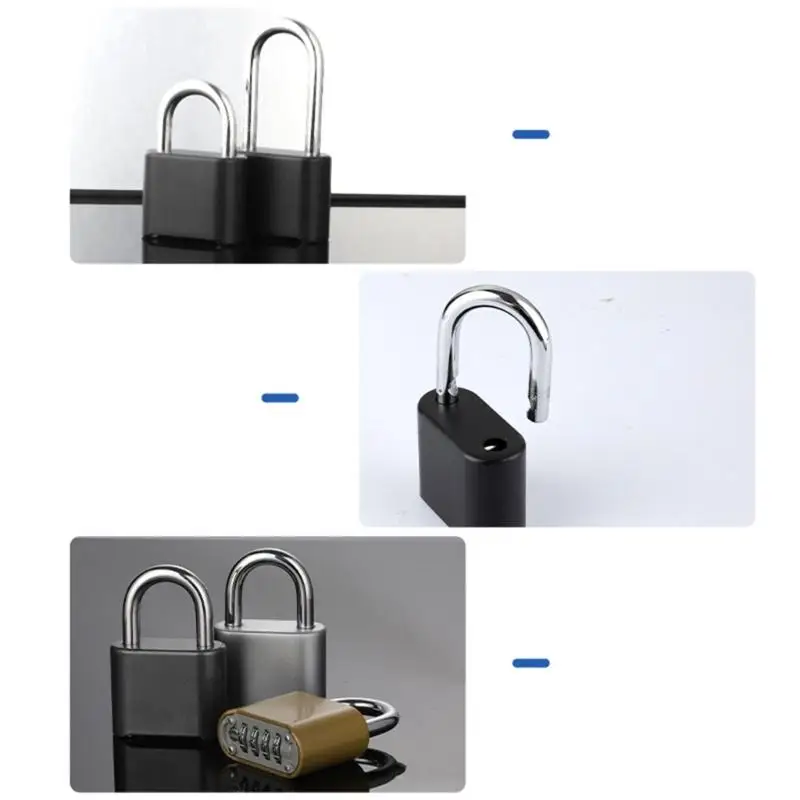 652F Practical Zinc Alloy Combination Padlocks Digits Customizable Code with Stylish Designs for Reliable Protective