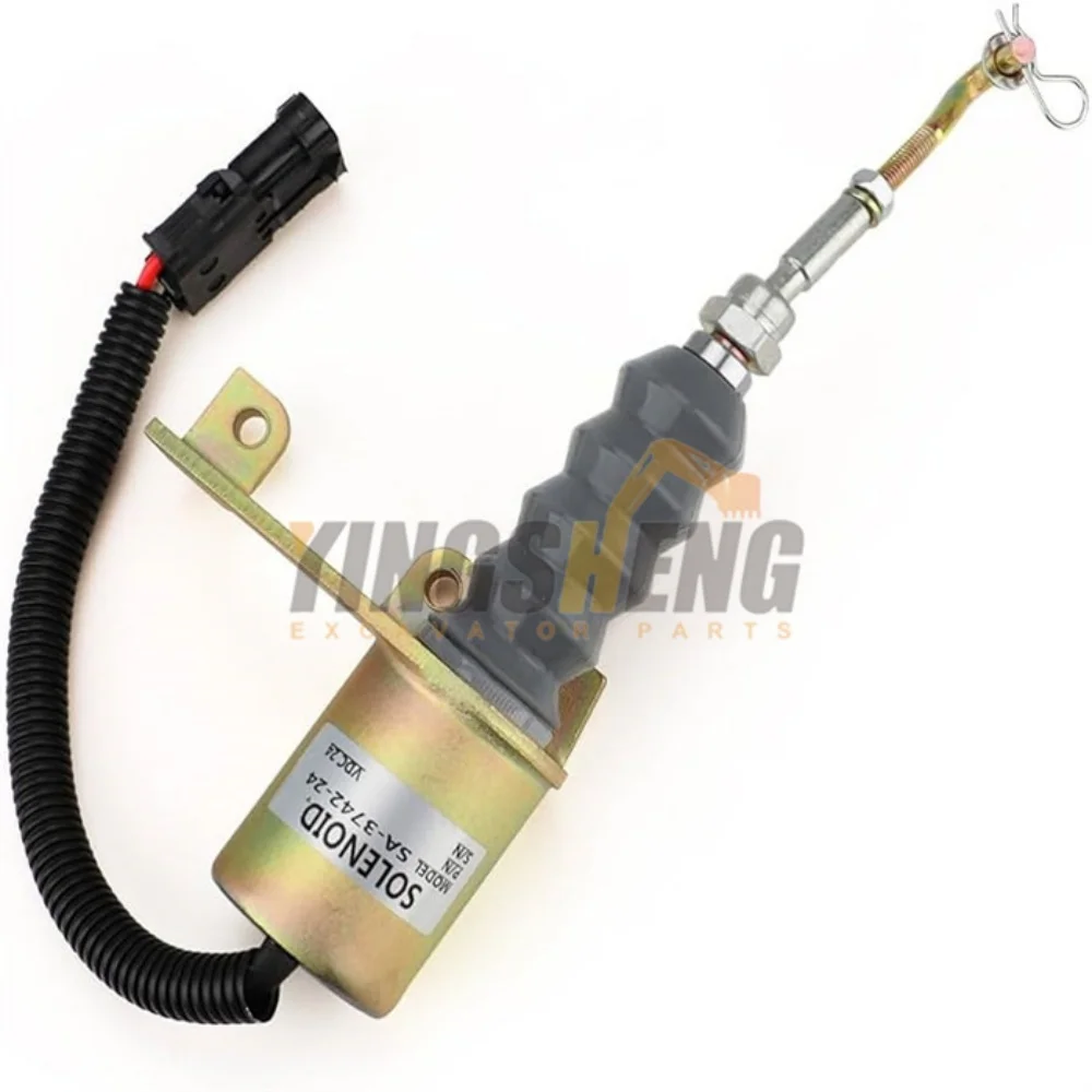 

Высококачественный соленоид отключения топлива для дизельного двигателя Cummins 6CT 24 В, детали строительной техники 4942879 5295567 D59-002-01A