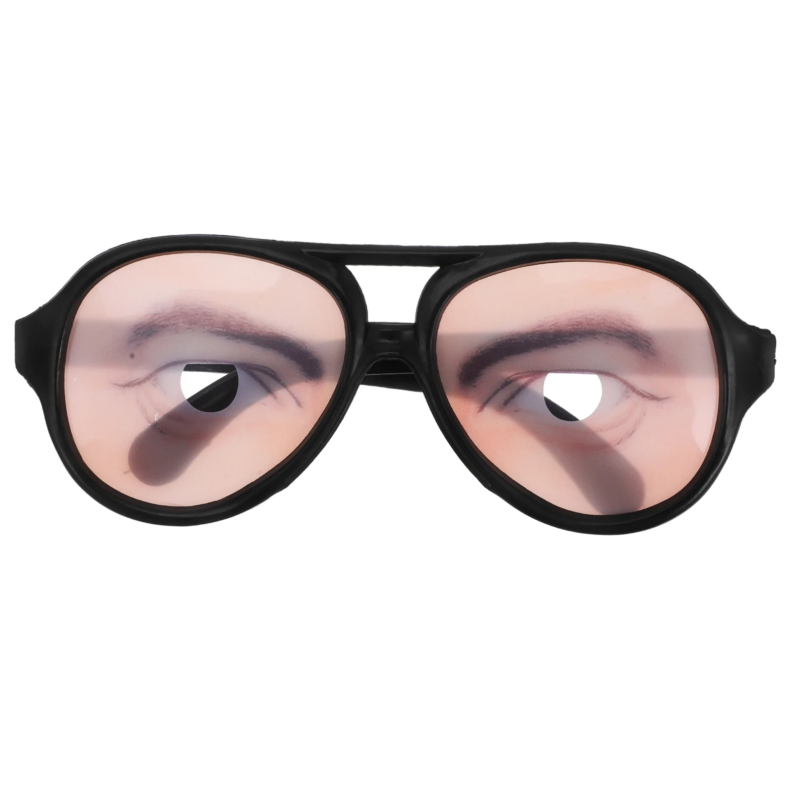 Funny Glasses for Halloween Lightweight Portable Cool Design Novelty Sunglasses One Size Fits Most Eyewear Prank Tools