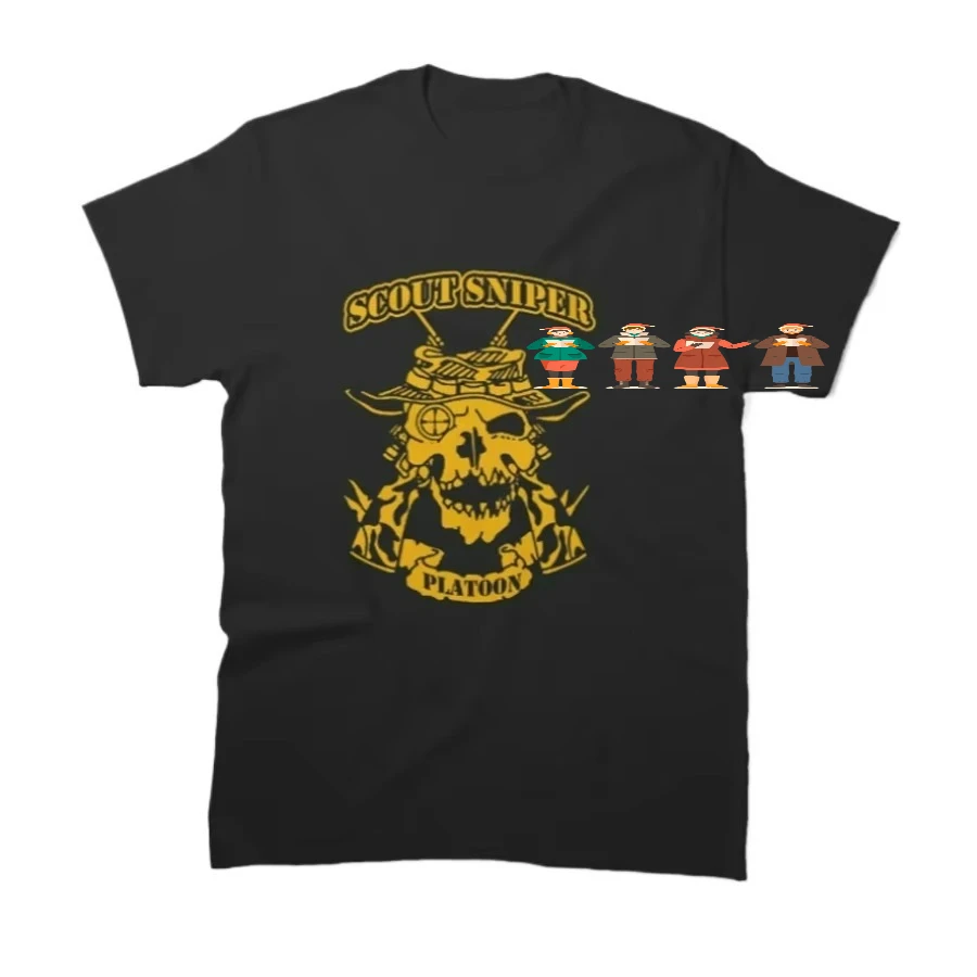 Scout Sniper Platoon Military T-Shirt 100% Cotton O-Neck Short Sleeve Summer Casual Mens T-shirt Size S-3XL