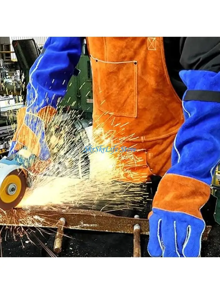 E65E Heat Apron With Tool Pocket For Welders And Craftsmen 36X24Inch/42X24Inch