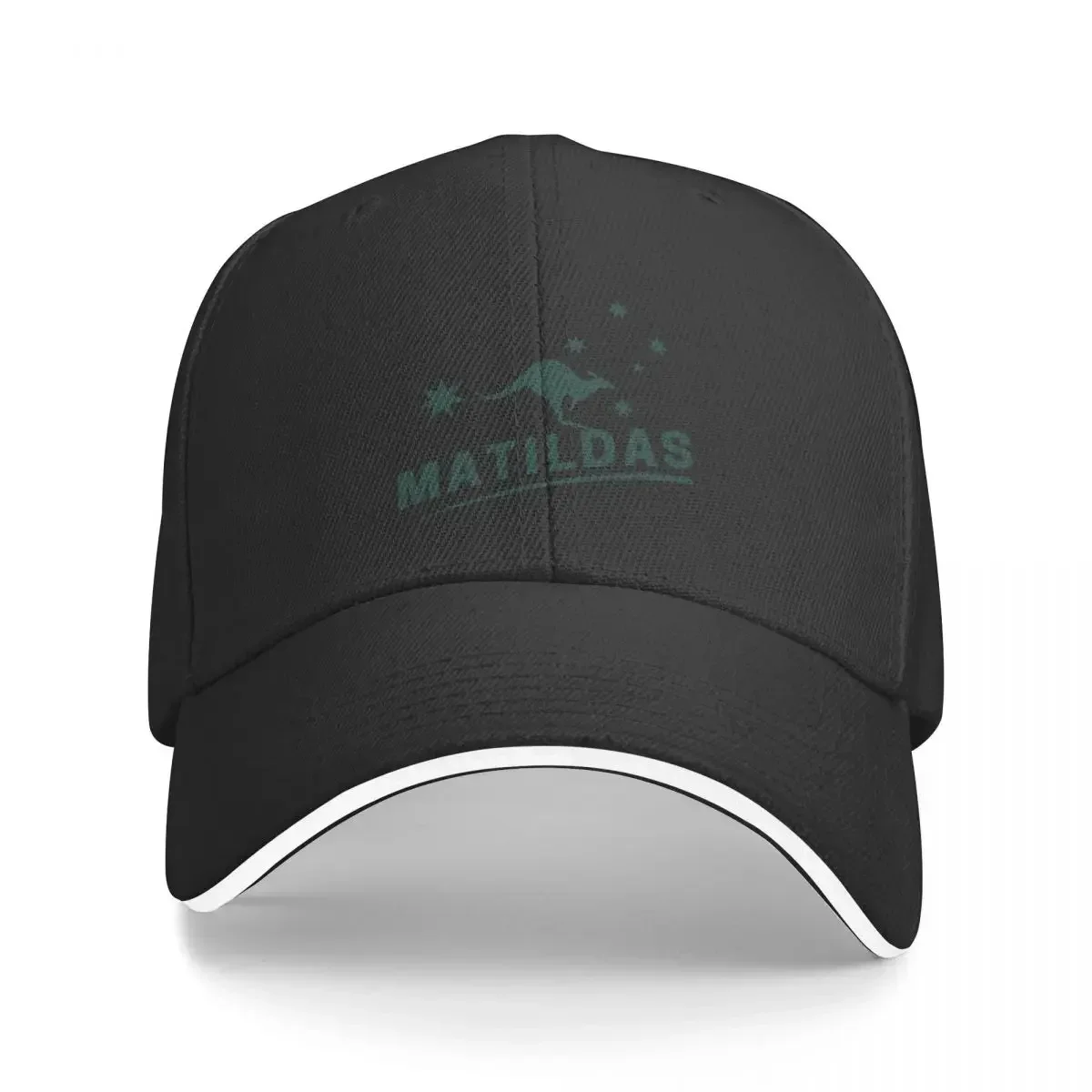 Matildas with kangaroo and stars Baseball Cap Hip Hop Horse Hat Luxury Hat Sunscreen Golf Women Men's