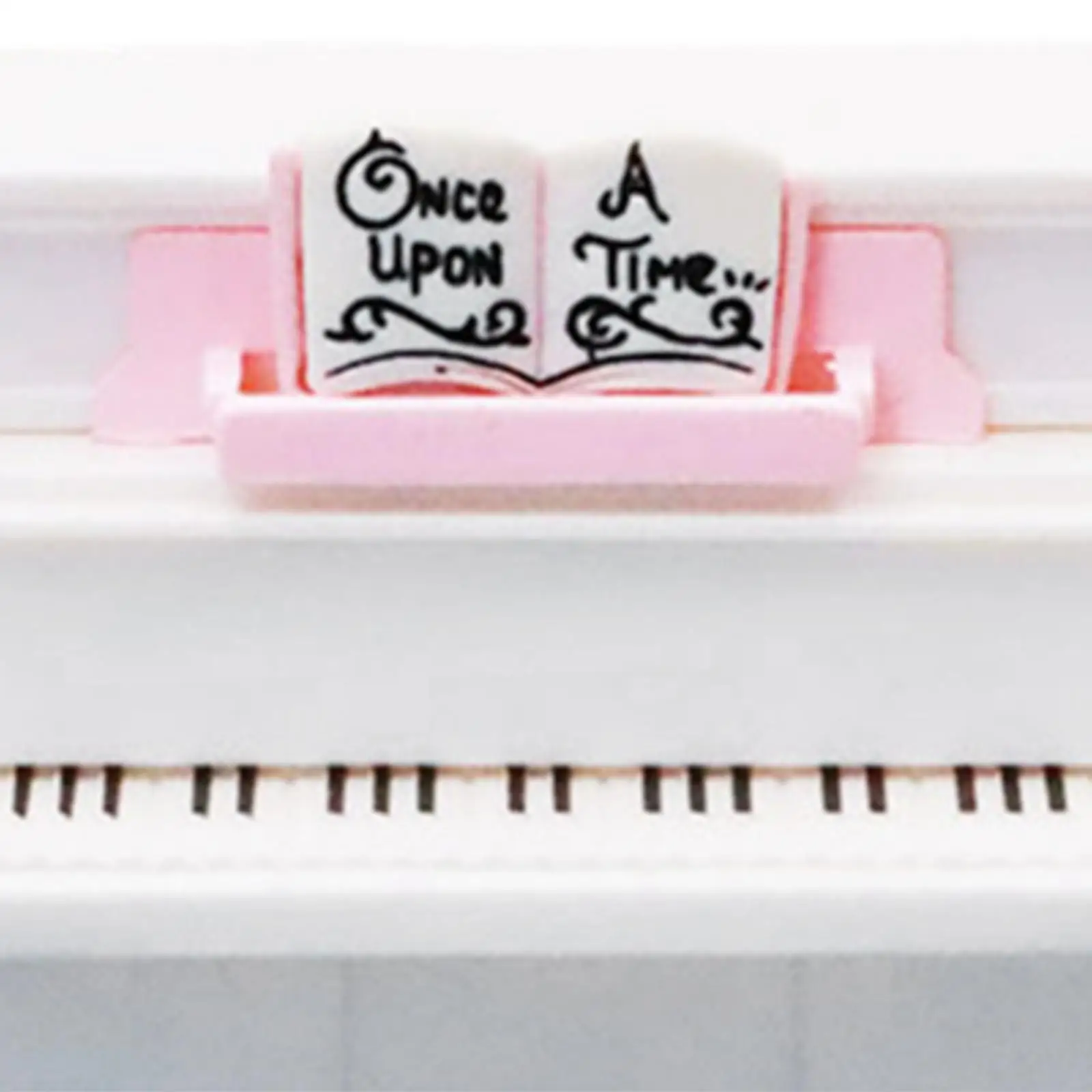 Mini Piano Stool Set Dollhouse Miniature Furniture 1 12 Scale Accessory for Birthday and Living Room Decor