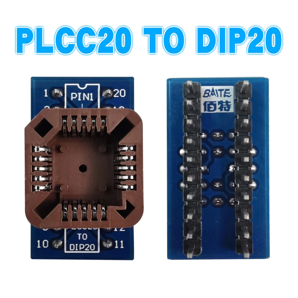 PLCC32 PLCC44 to DIP32 DIP40 DIP44 IC Adapter Tester Socket Simple Universal Programmer Converter