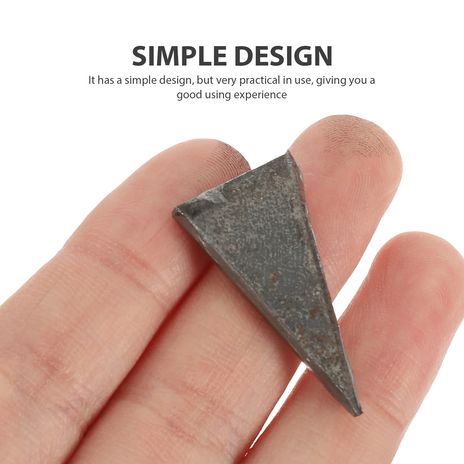 20 Pcs Triangle Accessory Ax Handle Install Supplies High-carbon Steel Durable