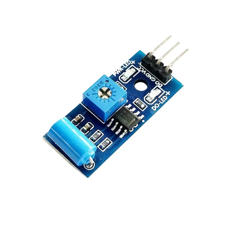 Normally-closed vibration sensor module, alarm sensor module, vibration switch SW-420