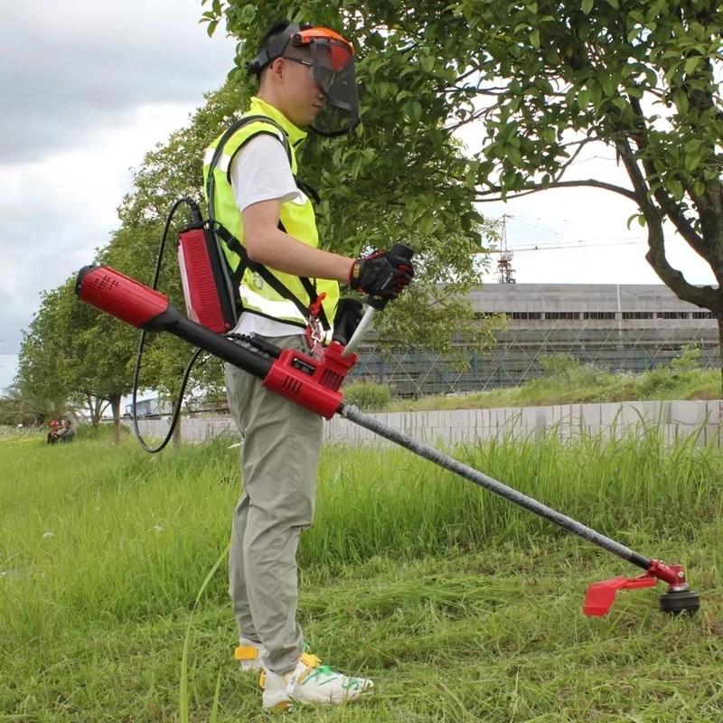 Alat Kebun Pemangkas Rumput dan Pemangkas Pagar Baterai Ransel 36V 17.4AH