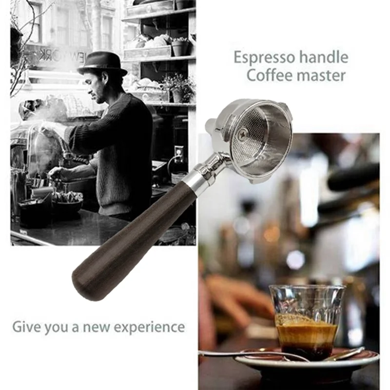 AB43-E61 58Mm Universal Portafilter Handle For Coffee Machine For Enhanced Espresso Extraction