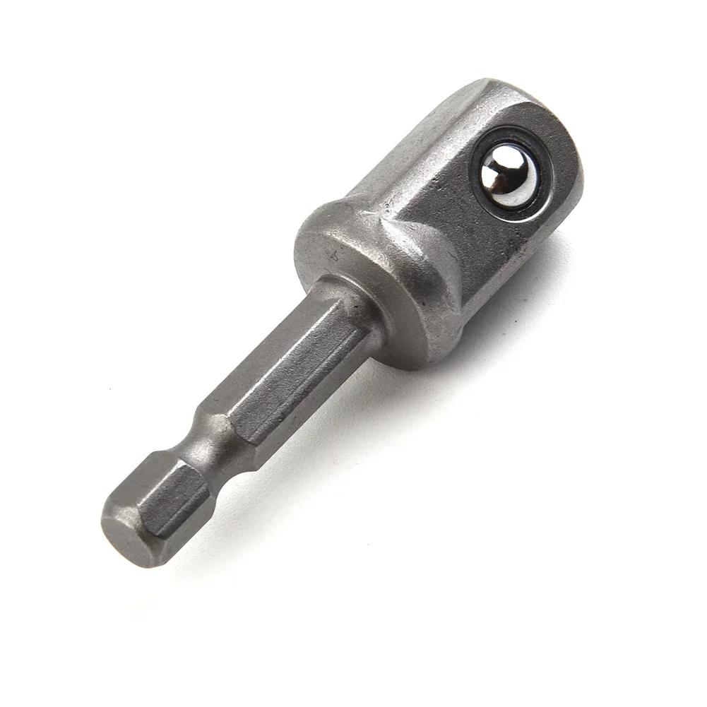 2/3/8pcs Chrome Vanadium Steel Socket Adapter Extension Drill Bit Hex Shank To 1/4\