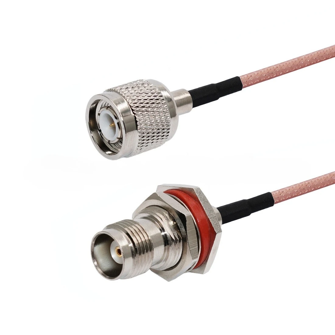 5PCS Coaxial RF Adapter Cable TNC-Male to TNC-Female RG316, 15cm Electronic Connector Cable