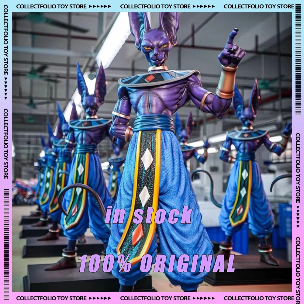 

53Cm Resin Break Studio Gk Dragon Ball Super Hakaishin Gods of Destruction Birusu Action Figure Statue Model Ornaments Toys Gift