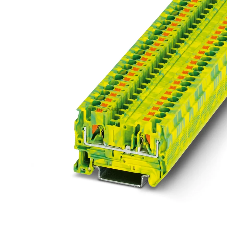 3208511- PTTB 1.5/S Inline spring connection Double layer terminal