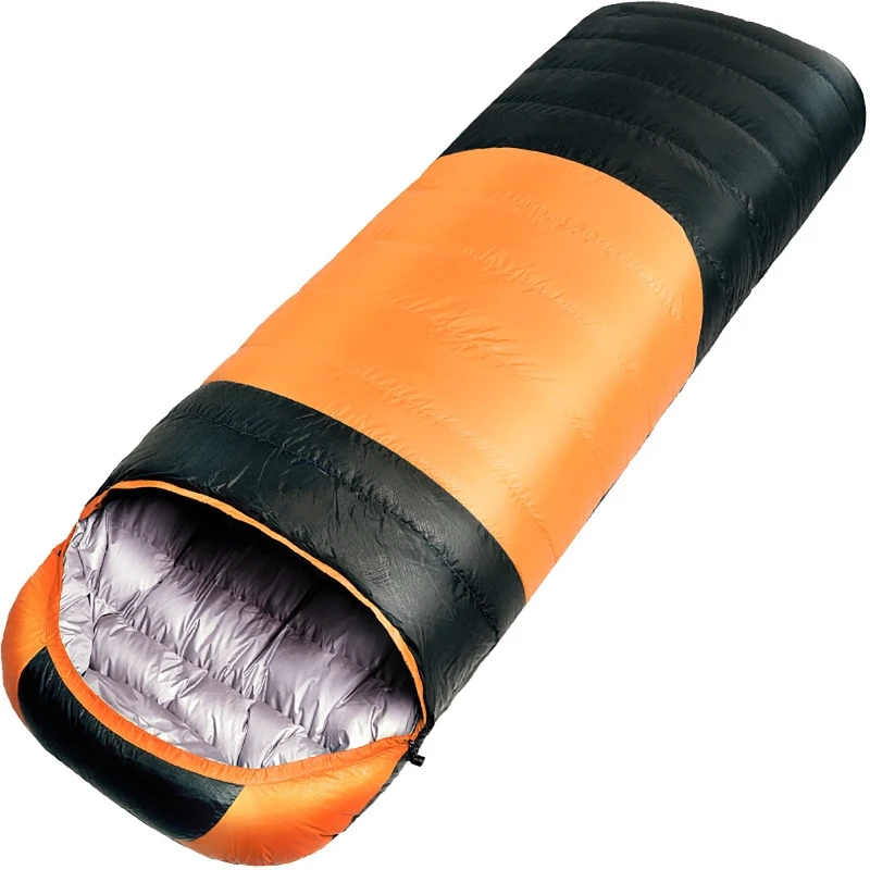 USB-Camping-Schlafsack, ultraleicht, wasserdicht, warm, mit Umschlag, Rucksack-Schlafsäcke für Outdoor-Reisen, Wandern, Heizmatte – Detail 5