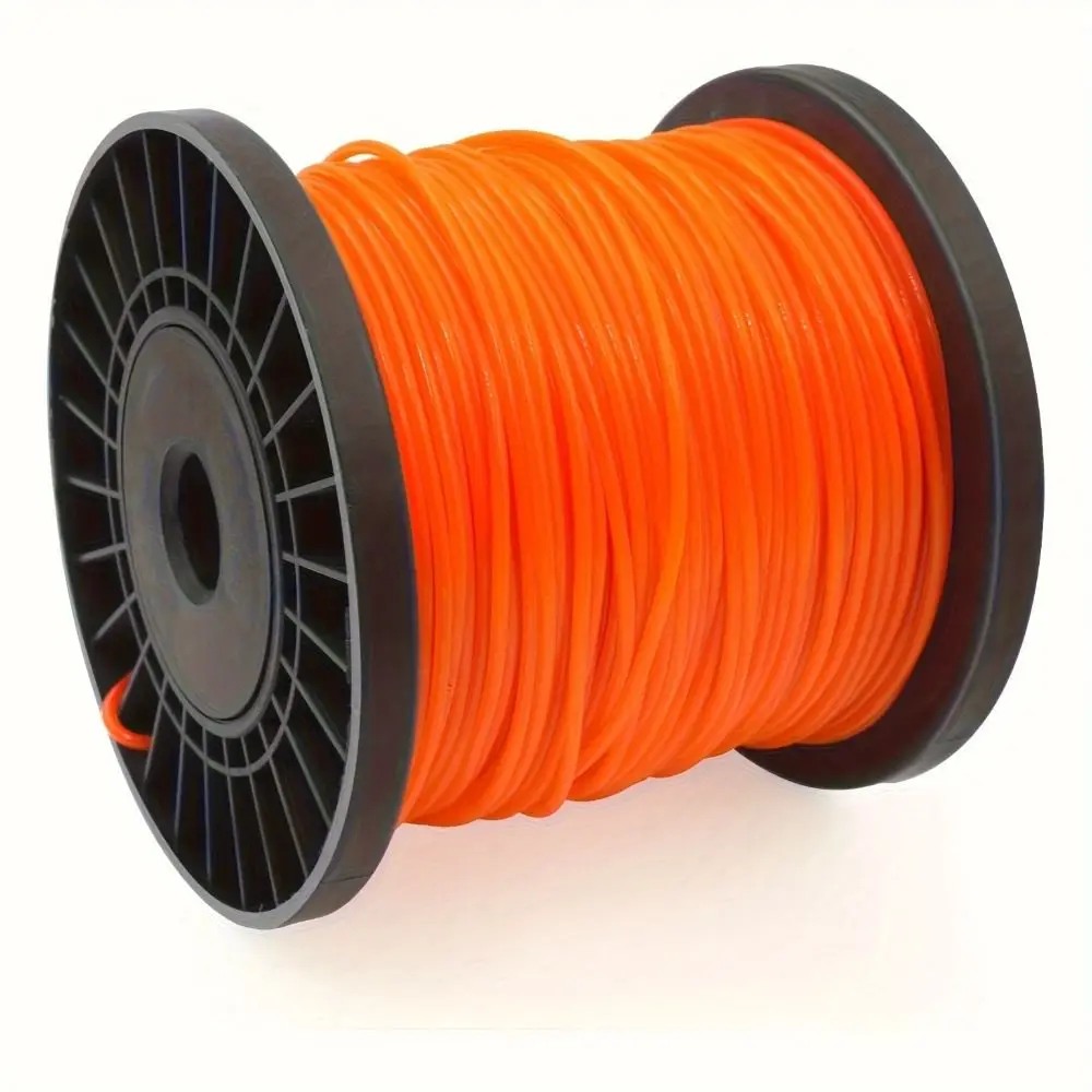 2.4mm Nylon Trimmer Line Round Line High Tensile Grass Trimmer Cord 100M Wear Resistant Mower Head Accessory Garden Use