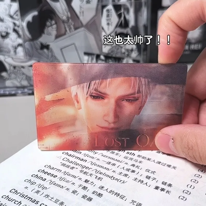 2Pieces Game Love and Deepspace Double Sided Printing Card Exquisite Sylus Qin Che Cards for Gift and collection