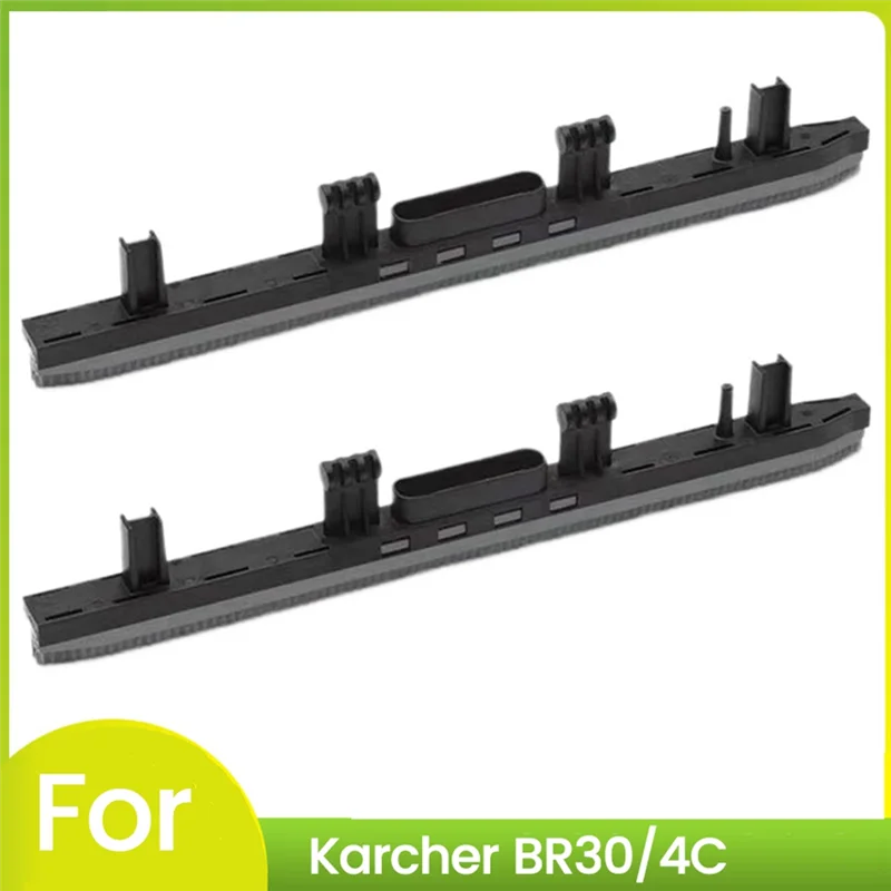 2 шт. роликовая щетка для скруббера для пола для KARCHER BR30/4C, впитывающий скребок, маслостойкий прямой скребок, впитывающая полоса-A77G