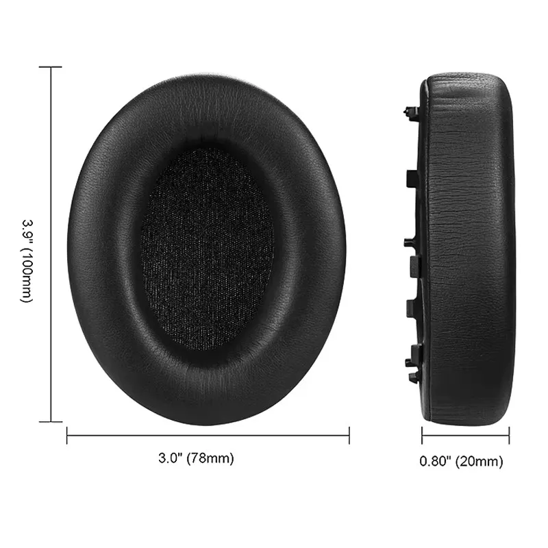 Cuscinetti di ricambio per Sony Wh-1000XM4 WH1000XM4 Cuffie wireless Sony Auricolare 1000XM4 Cuscino auricolare, custodia paraorecchie, copertura