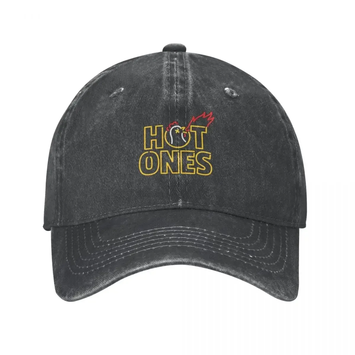 Hot Ones Logo Kowbojski kapelusz Ikona Streetwear Niestandardowy kapelusz Damski Outlet plażowy 2024 Męski