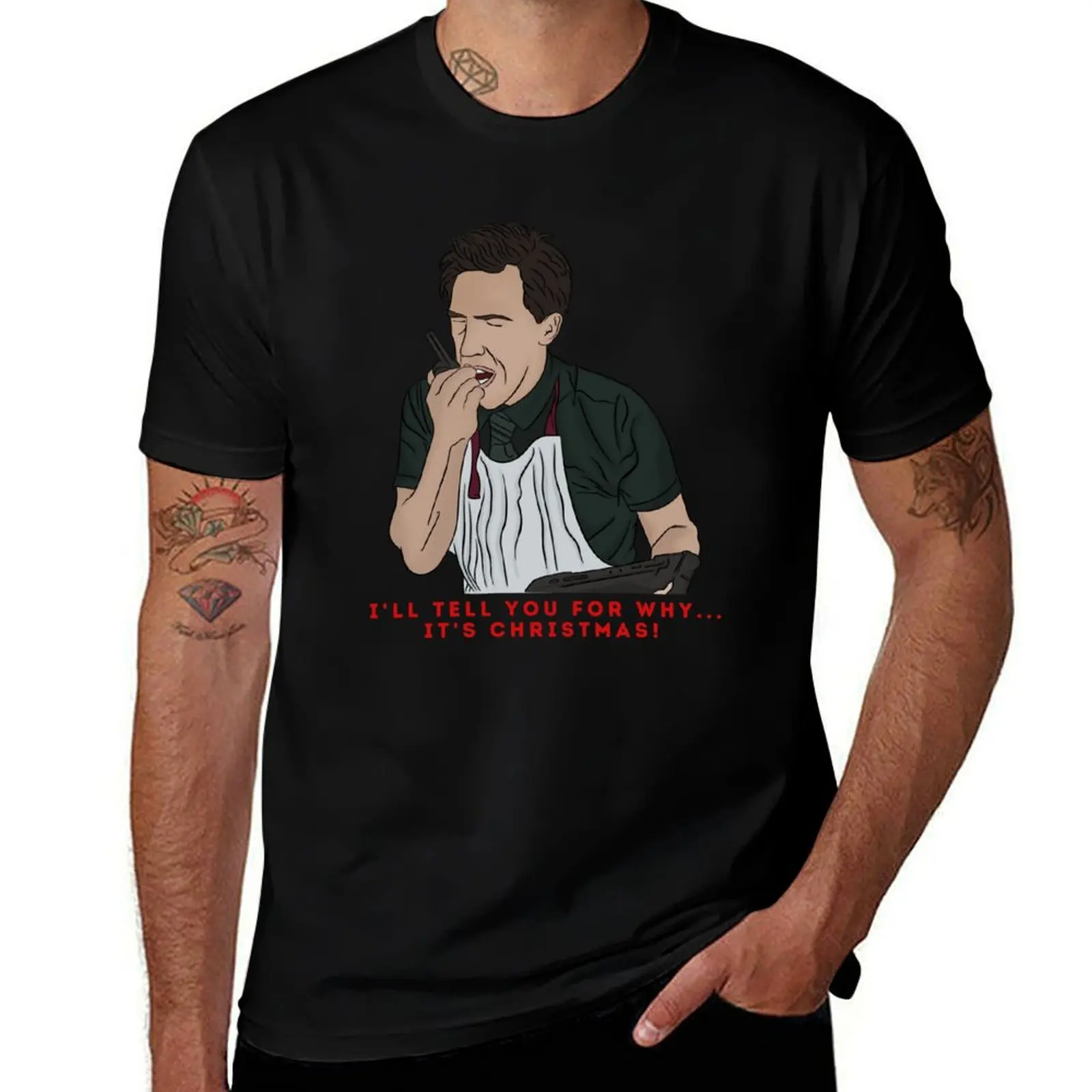 Uncle Bryn Gavin & Stacey - Christmas Jumper T-Shirt t shirts cotton 100% cotton t shirts high quality T-Shirt