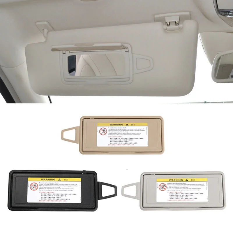 

Автомобильный козырек от солнца, для макияжа, косметическое зеркало, Сменный Чехол для Mercedes Benz S Class W220 W221 S350 S400 S500