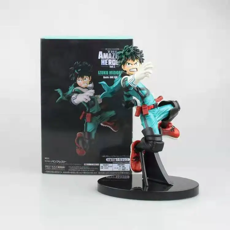 

Anime My Hero Academia Todoroki Shoto Midoriya Izuku Bakugou Katsuki Cosplay Garage Kits Keychain Cartoon Figurine Model Xmas