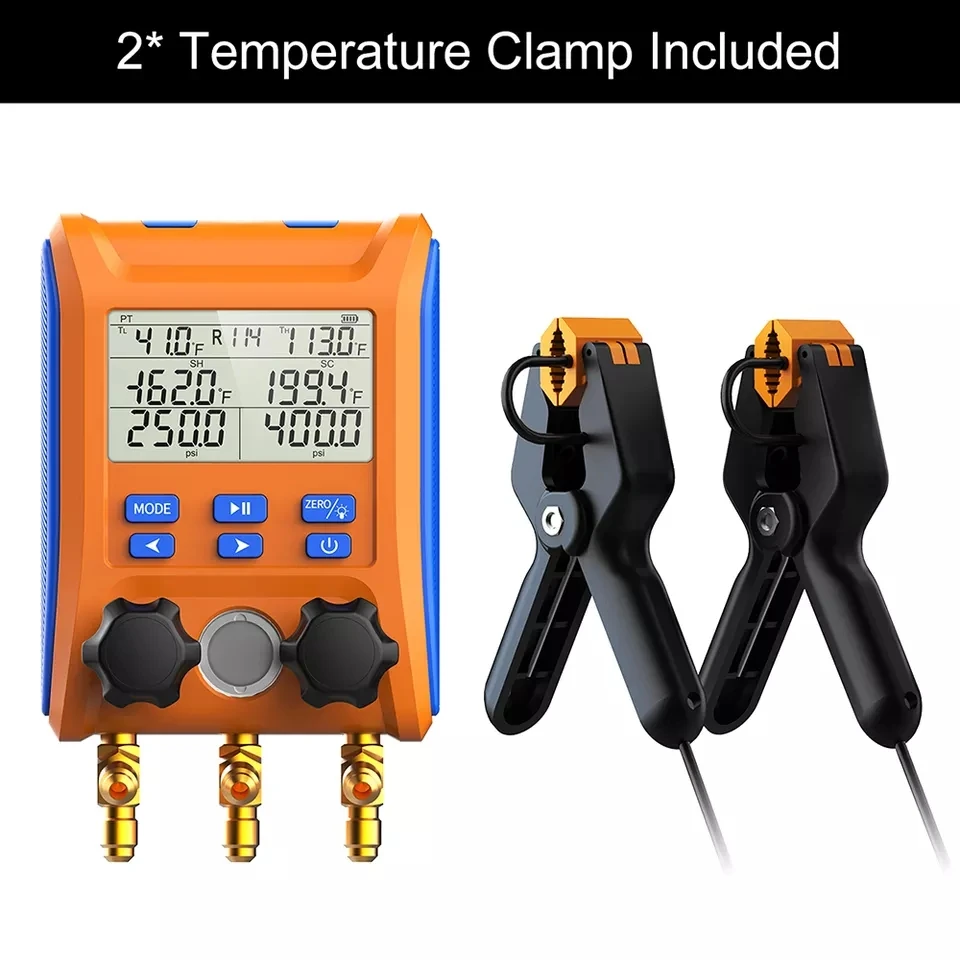 Lmg-10 Professionals Digital Refrigerant Pressure Gauge