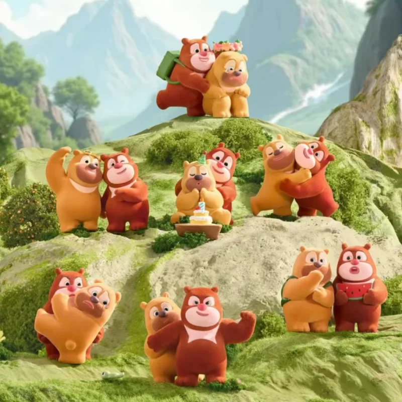 

Новинка в наличии, натуральная слепая коробка с изображением медведя с привидениями, наша серия, медведь, большой медведь, украшение для дома для девочек, школьное открытие, праздничный подарок на день рождения