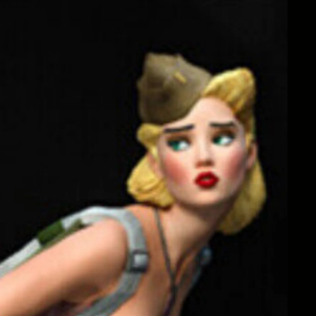 Figura de resina a escala 1/24, azafata picante, dos versiones, kit de modelo para ensamblar, sin montar y sin pintar, juguete de impresión 3D DIY