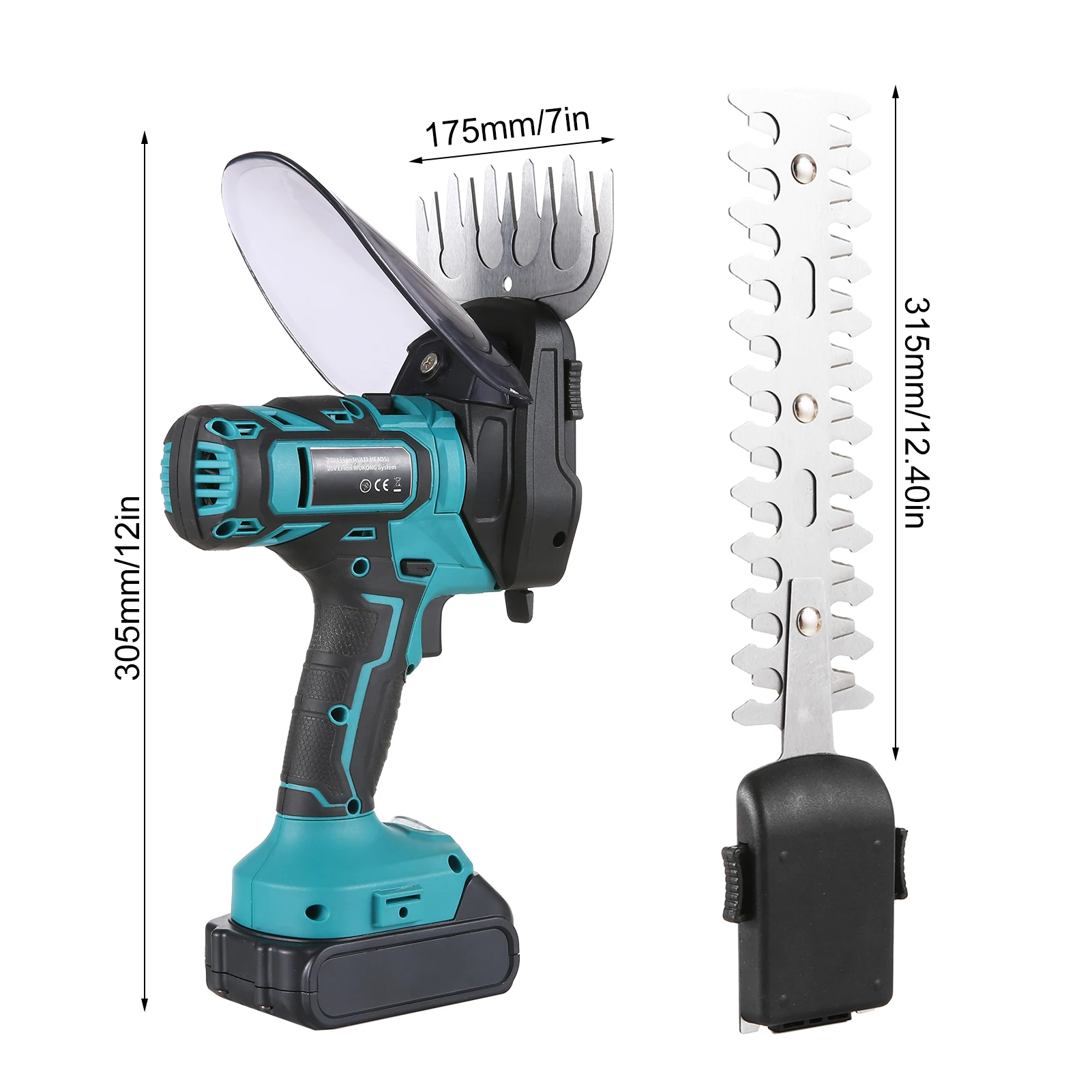 Аккумуляторные ножницы для травы 20 В, ручной триммер для травы 2 в 1, электрические машинки для стрижки травы и аккумуляторные триммеры для живой изгороди