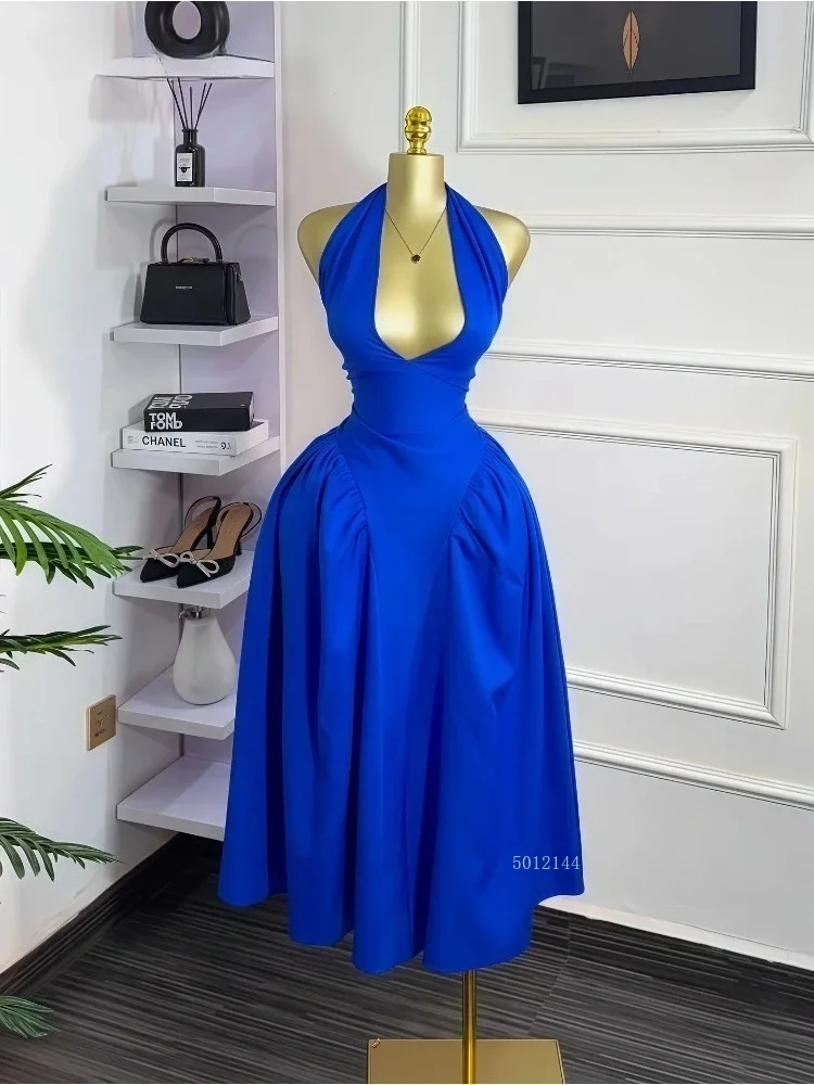 Dashiki المرأة الرسن الخامس الرقبة عارية الذراعين أكمام كبيرة سوينغ Bodycon منتصف ماكسي فستان طويل 2025 عطلة مثير فساتين السهرة الحفلات