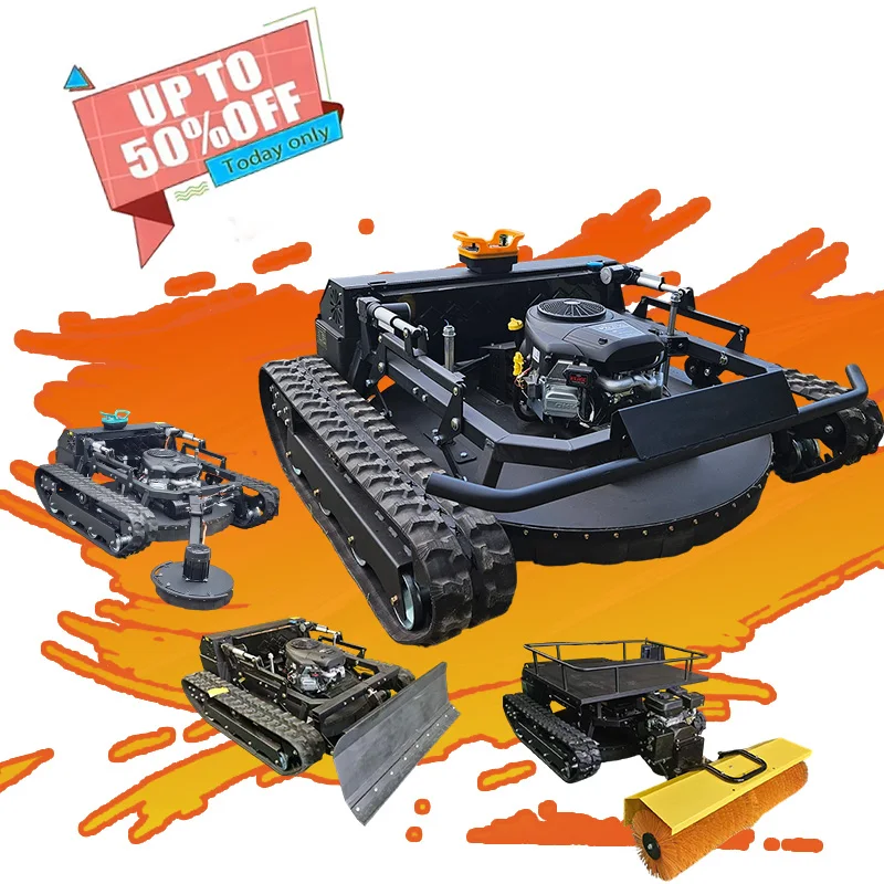 

Latest Design Lawn Mower with Snow Plow Kit All Terrain Wheels for Excellent Traction on Any Surface