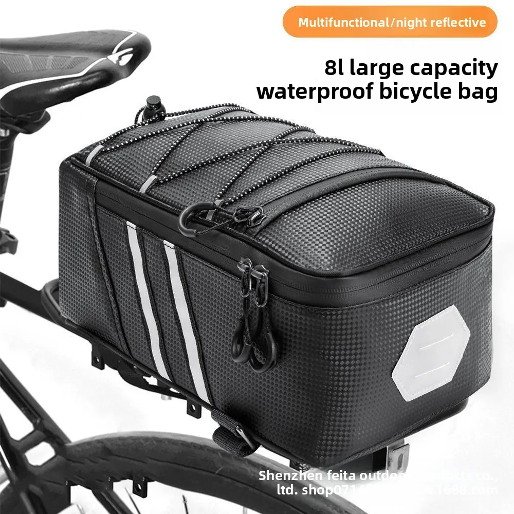

General bicycle driving, rear seat bag, electric vehicle hanging, storage bag, road bike, mountain bike, rear shelf, pack bag.