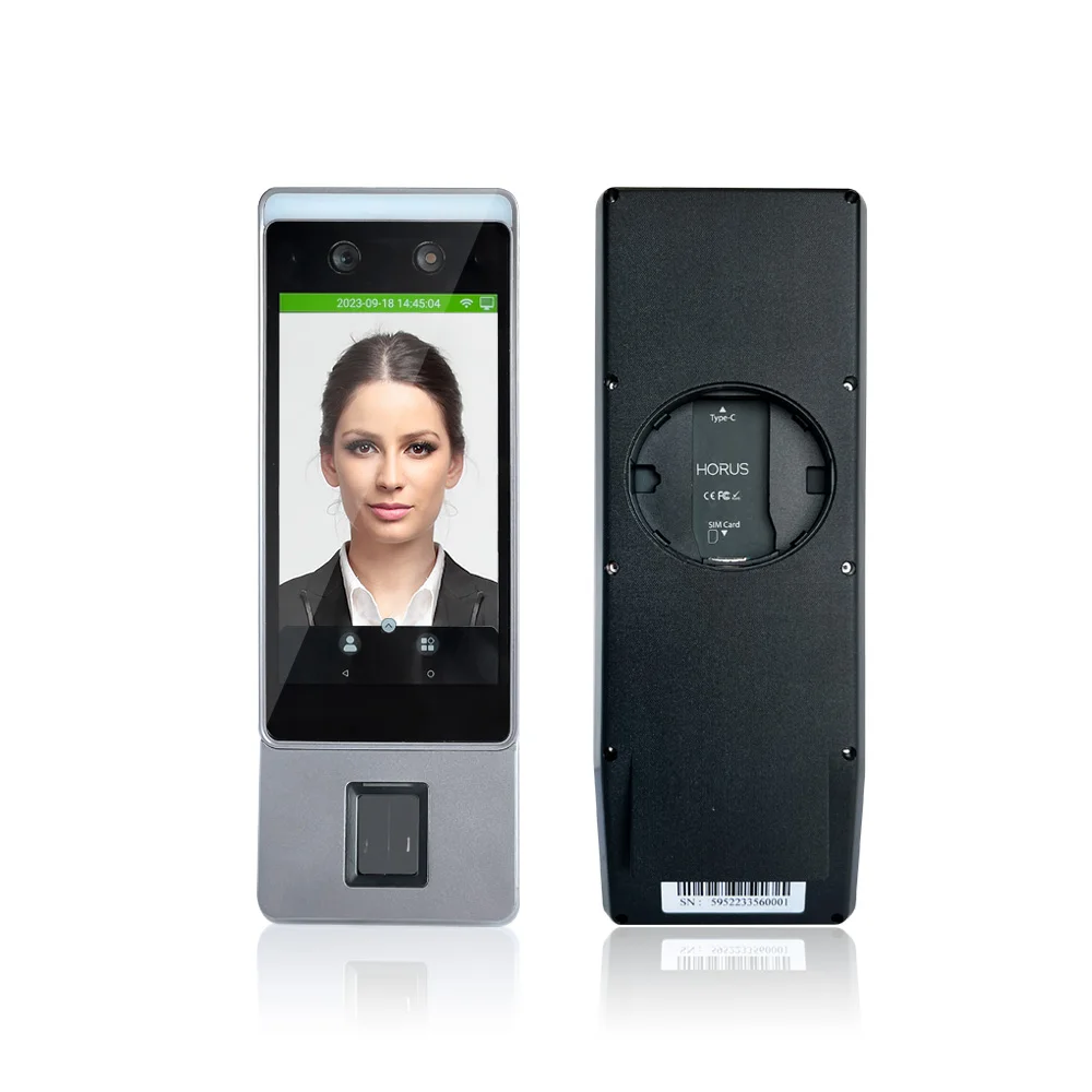 Zc01 Biometric Time Attendance Smart Access Control System Visitor Management Attendance Machine Finger Print Facial Recognition